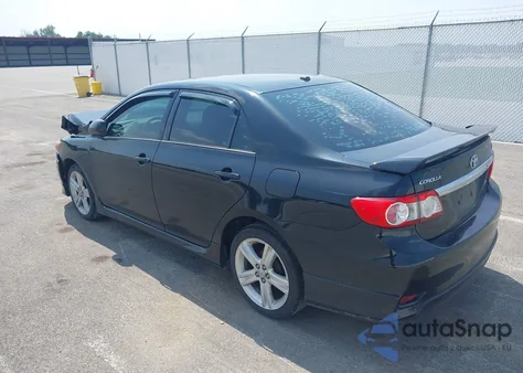 2013 Toyota Corolla S z USA, uszkodzony, nr VIN 2T1BU4EE4DC998402